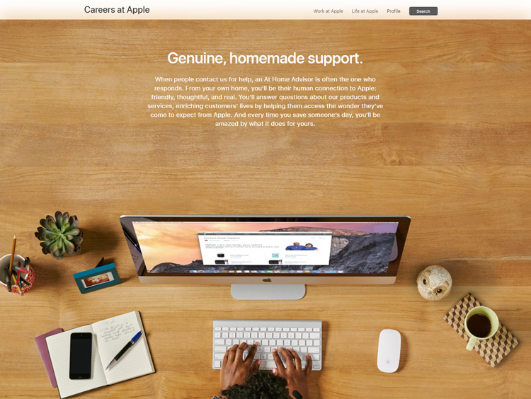 work from home call center jobs apple at home